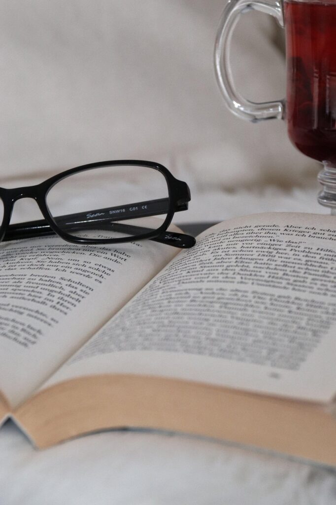 book, glasses, read, book pages, reading glasses, literature, study, knowledge
